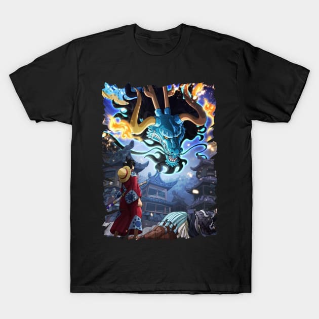 DRAGONS KAIDO ANIME MERCHANDISE T-Shirt by julii.draws